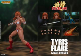 Tyris Flare & Blue Dragon 1:12 Scale Figure