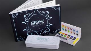 Greak Memories of Azur Coloring Book Kit