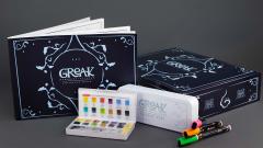 Greak Memories of Azur Coloring Book Kit