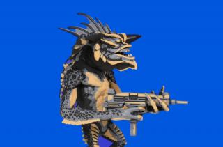 Mowhawk 7" Figure (8-bit)
