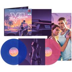 Grand Theft Auto VI: The Album Vinyl (glitter pink & blue / exclusive)