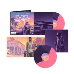Grand Theft Auto VI: The Album Vinyl (half pink & blue / exclusive)