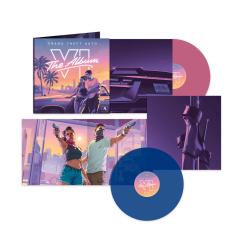 Grand Theft Auto VI: The Album Vinyl (transparent pink & blue / exclusive)