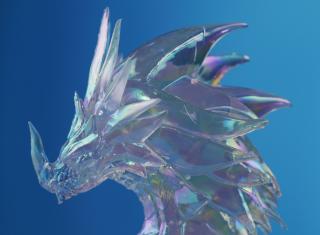Aurene Elder Dragon Premium Statue