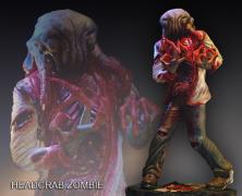 Headcrab Zombie Statue