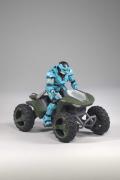 Mongoose w/ Spartan EOD (Cyan)