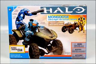 Mongoose w/ Spartan EVA Yellow / Blue 6" Figure