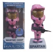 Wacky Wobbler Master Chief Bobblehead (Pink Spartan / exclusive)