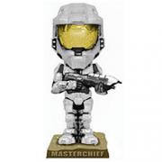 Wacky Wobbler Master Chief Bobblehead (Silver Spartan / exclusive)