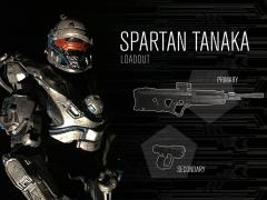 Spartan Tanaka 6" Figure