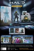 Master Chief 12" Statue, Cortana Chip Replica & Artwork