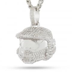 Master Chief Helmet Necklace (silver)