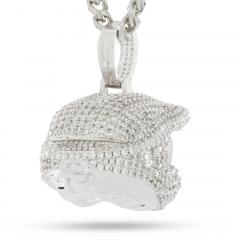 Master Chief Helmet Necklace (silver)