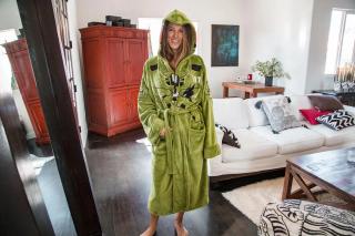 Master Chief Hooded Bathrobe