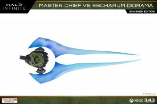 Master Chief vs. Escharum Diorama (Banished / exclusive)