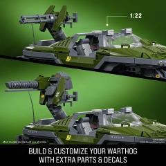 Hot Wheels x Brick Shop UNSC M12 Warthog Building Set