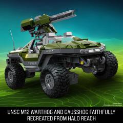 Hot Wheels x Brick Shop UNSC M12 Warthog Building Set