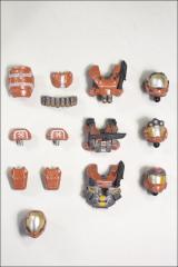 Spartan CQB Armor Pack Rust 6" Figure