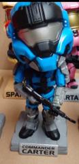 Wacky Wobbler Commander Carter Bobblehead