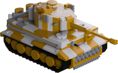 Tiger Tank Brickset
