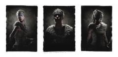 Senua Triptych (Art Print)