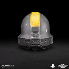 B-01 Tactical Helmet 1:1 Scale Replica (battle damaged)