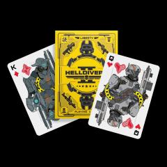 Helldivers 2 Playing Cards: Diving (yellow)