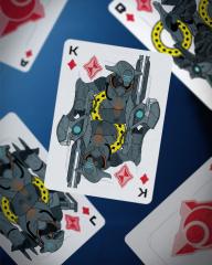 Helldivers 2 Playing Cards: Judgement (black)