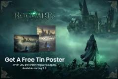 Hogwarts Legacy Tin Poster (exclusive)