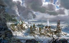 Banuk Village (Art Print)