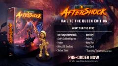 Shelly Gold Statue, Alloy USB Key Card & Artwork