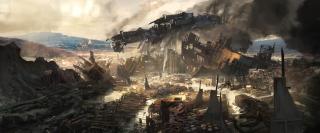 Scrapyard Wasteland (Art Print)