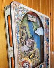 Sasau Map Wall Clock