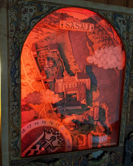 Sasau Map Wall Clock