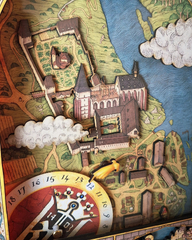 Sasau Map Wall Clock