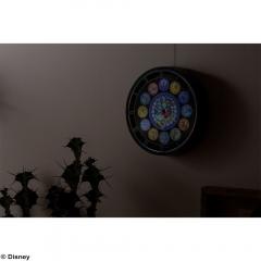 Stained Glass Art Light Up Clock