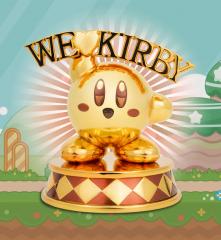 We Love Kirby 4" Statue (gold)