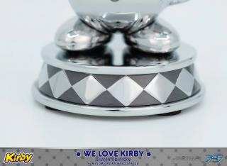 We Love Kirby 4" Statue (silver)