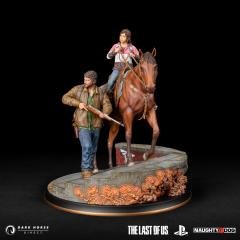 Joel & Ellie on Horseback 13" Statue