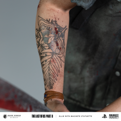 Ellie w/ Machete 8" Statue (exclusive)