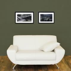 Hunting & Lakeside Vista Set (Art Print)