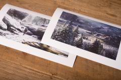 Hunting & Lakeside Vista Set (Art Print)