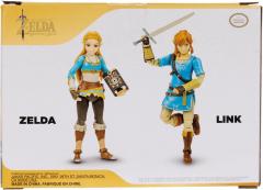 Link & Zelda 4" Figure 2-Pack