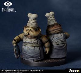 Twin Chefs 2.9" Statue