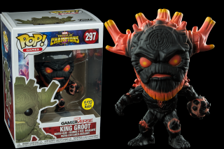 Pop! #297 King Groot Scorched Glow in the Dark (exclusive)