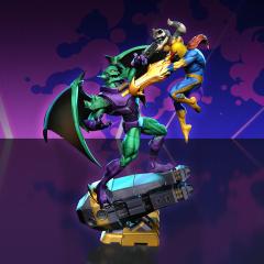 Nova & Rocket Raccoon VS Annihilus 12" Statue