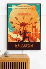 Blasto Lithograph (open edition)