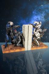 Cover Fire Bookends