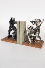 Cover Fire Bookends