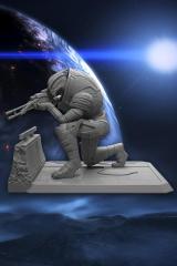 Garrus Vakarian 6" Statue (prototype)